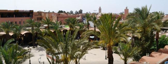 La place des ferblantiers à Marrakech